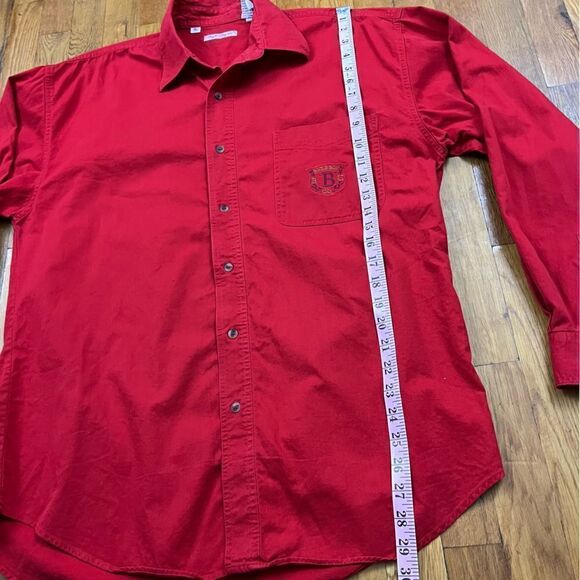 Vintage Bugle Boy Embroidered Button Down Men's XL - Picture 4 of 6